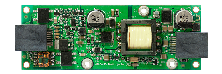 MikroTik RBGPOE-CON-HP 48v to 24V Gigabit PoE Converter